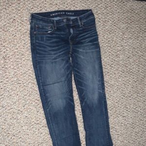 American Eagle Denim Jeans: 33x32 Original Straight